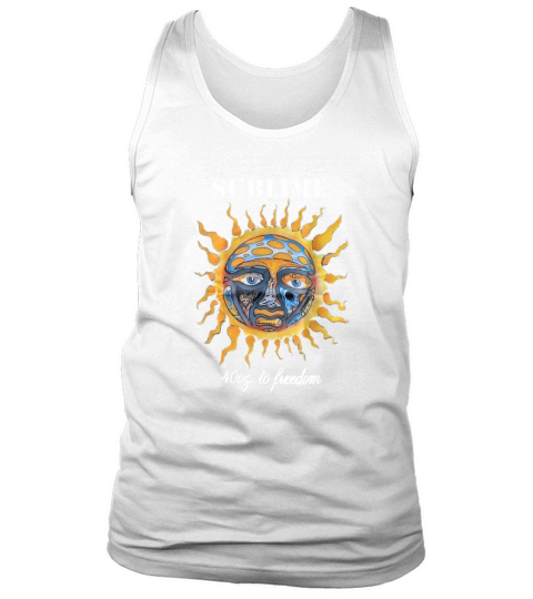 Officially Licensed Vintage Sublime Gift For Women Men Tank Top Unisex