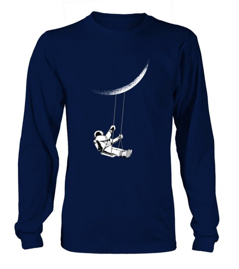 Astronaut moon swing Women's Long Sleeve