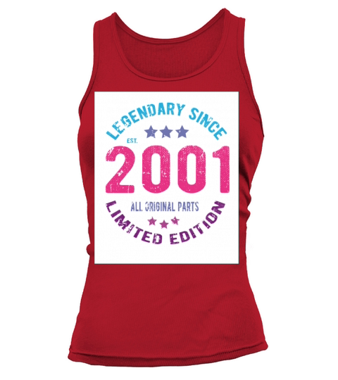 2001 Vintage Birthday Women's Tank Top