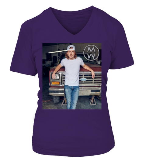 Morgan Wallen Truck Classic V-neck T-Shirt Woman
