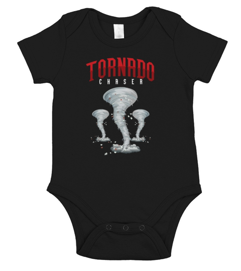 Tornado Chaser Hurricane Storm Weather Wind Gift Short Sleeve Baby One-Piece