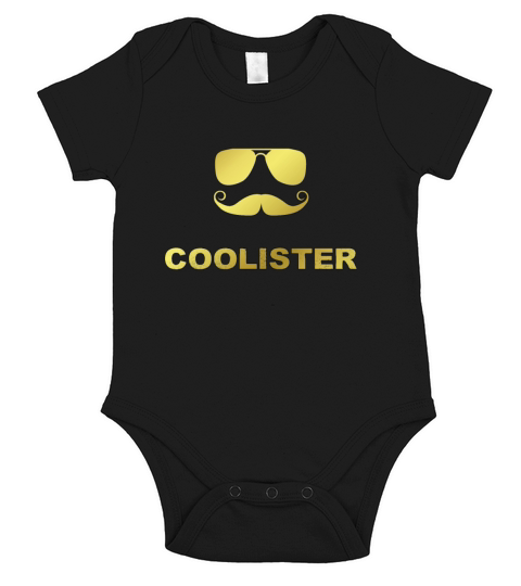 Mustache Cool Quote Funny Shirt Short Sleeve Baby One-Piece