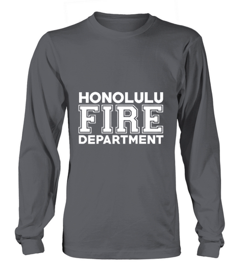 Honolulu Hawaii Fire Department Firefighters Rescue Long sleeved Unisex