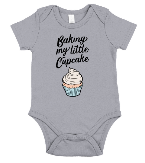 Baking My Little Cupcake Short Sleeve Baby One-Piece