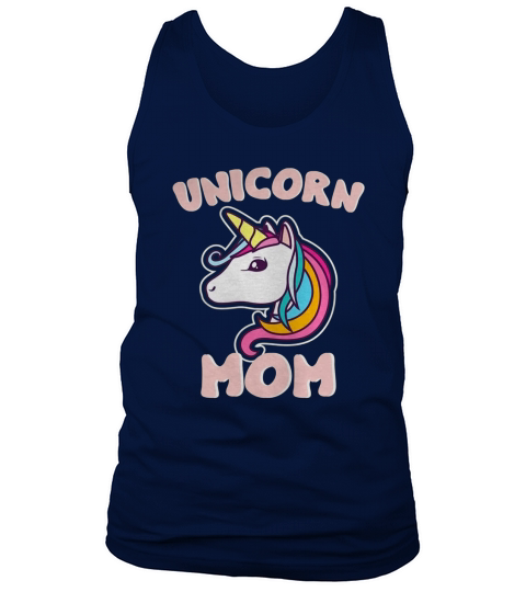 Unicorn Theme Birthday Shirt - Unicorn Mom Tank Top Unisex