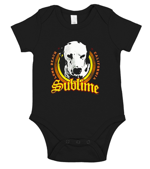 Sublime Lou Dog Short Sleeve Baby One-Piece