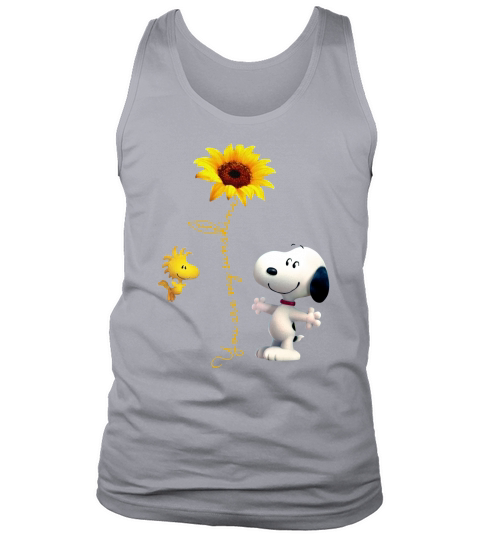 Snoopy and Woodstock you are my sunshine Tank Top Unisex