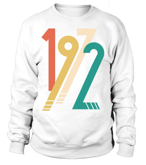 Vintage 1972 - 50 years old - 50th birthday gift Women's Sweatshirt