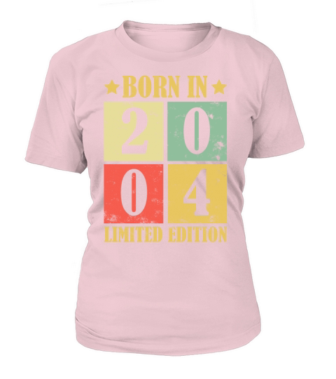 18th Birthday Born In 2004 Limited Edition Vintage Women's T-Shirt