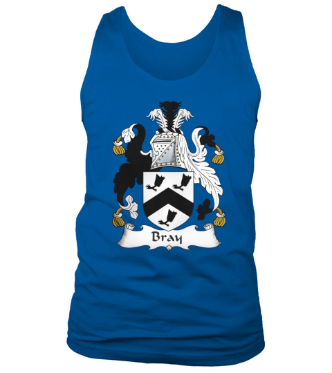 Bray Coat of Arms Irish Family Crests Tank Top Unisex