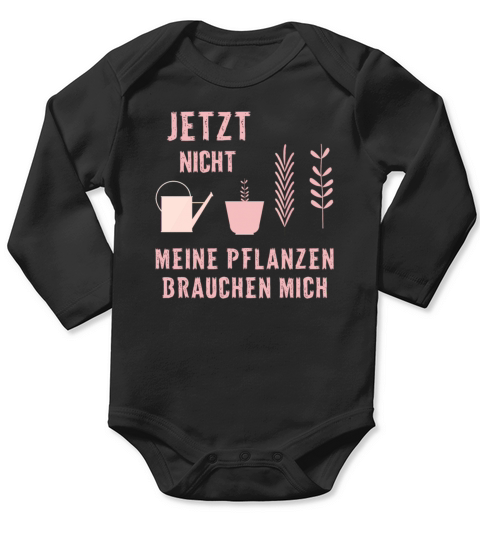 Funny garden gardener quote gift Long Sleeve Baby One-Piece