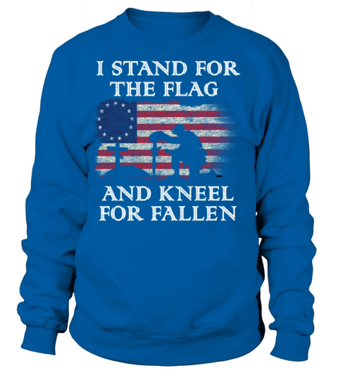 I Stand For The Flag Kneel For The Fallen - cross Women's Sweatshirt