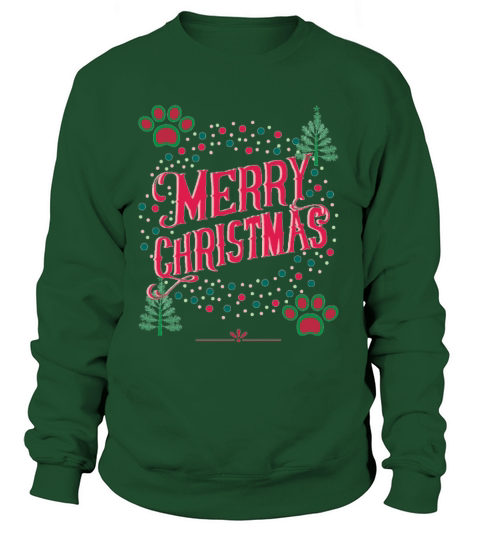 merry christmas dog cat world collection1 Women's Sweatshirt