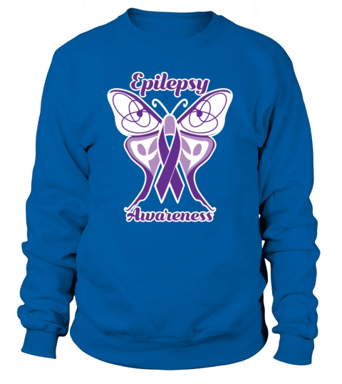 Epilepsy Awareness Wear Purple Women's Sweatshirt