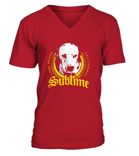 Sublime Lou Dog V-Neck T-shirt