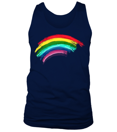 Rainbow vintage Men's Tank Top