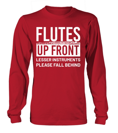 flute recorder transverse flute music bubbles Women's Long Sleeve