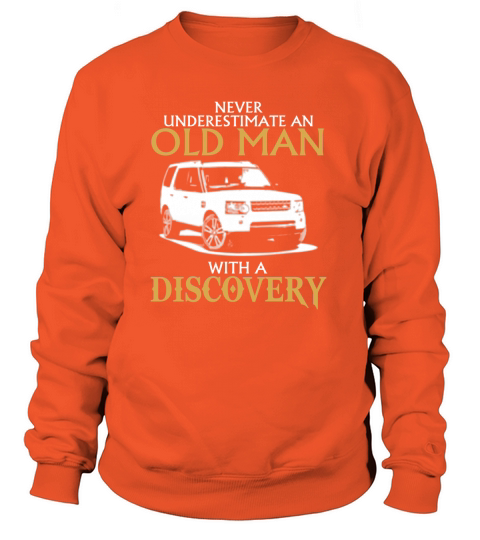 Old Man With A Discovery Women's Sweatshirt