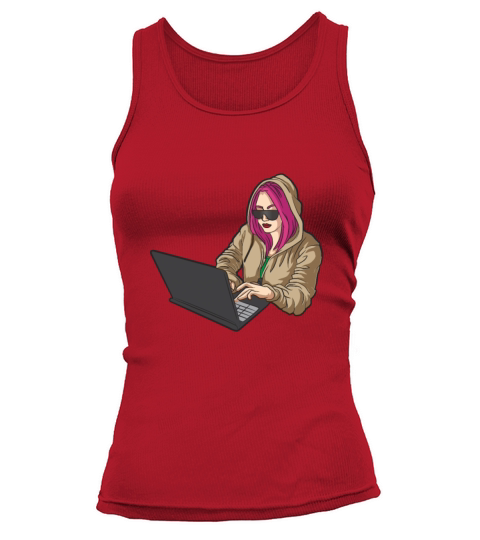 Job Coder Pink Women's Tank Top