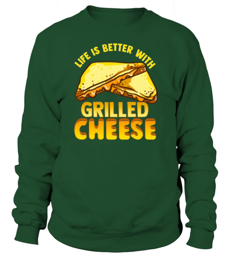 Grilled Cheese Funny Sandwich Women's Sweatshirt