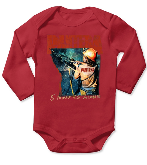 Pantera Official 5 Minutes Alone Long Sleeve Baby One-Piece