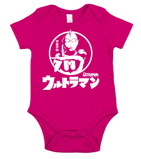 CLASSIC ULTRAMAN JAPAN SUPERHERO TOKUSATSU Short Sleeve Baby One-Piece