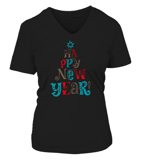 Happy New Year Women's V-Neck T-shirt