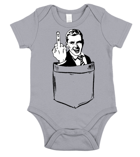 pocket fuck Short Sleeve Baby One-Piece