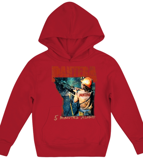 Pantera Official 5 Minutes Alone Kids Hoodie