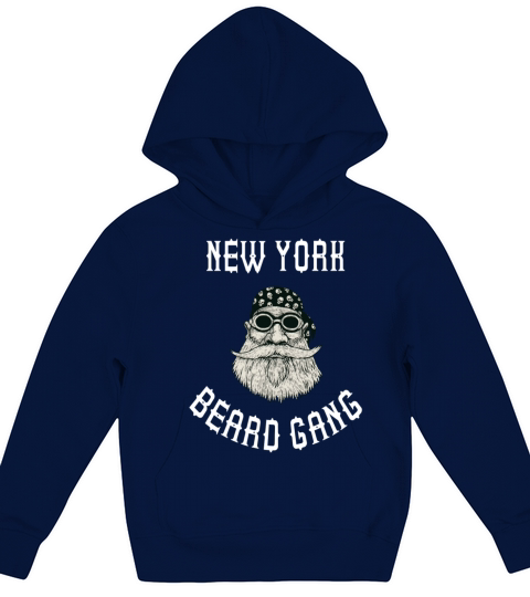 New York Beard Gang Kids Hoodie