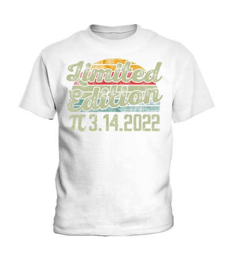 Happy PI Day 2022 Math Lover Mathematics Vintage Kids T-Shirt