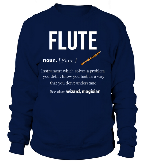Flute Girl Flute Tenor Flute Clarinet Women's Sweatshirt