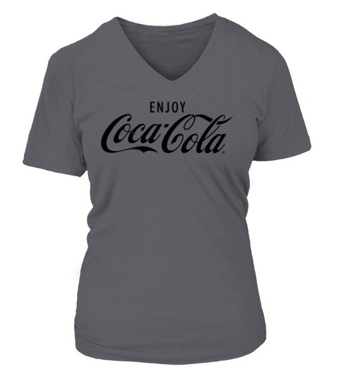Coca Cola Enjoy Women's V-Neck T-shirt