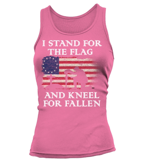 I Stand For The Flag Kneel For The Fallen - cross Women's Tank Top