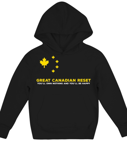 Canada Election - Liberal Great Reset Kids Hoodie