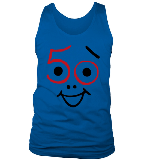 50th Birthday smile Men's Tank Top