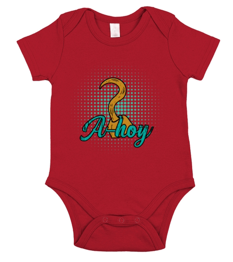Ahoy Short Sleeve Baby One-Piece