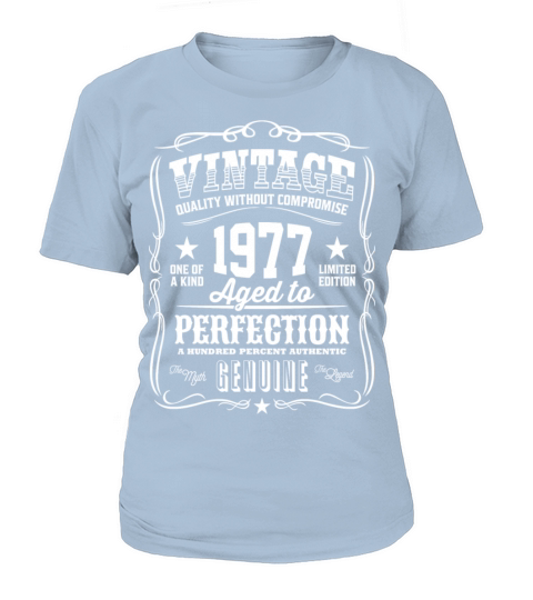 Vintage 1977 Aged to Perfection Women's T-Shirt