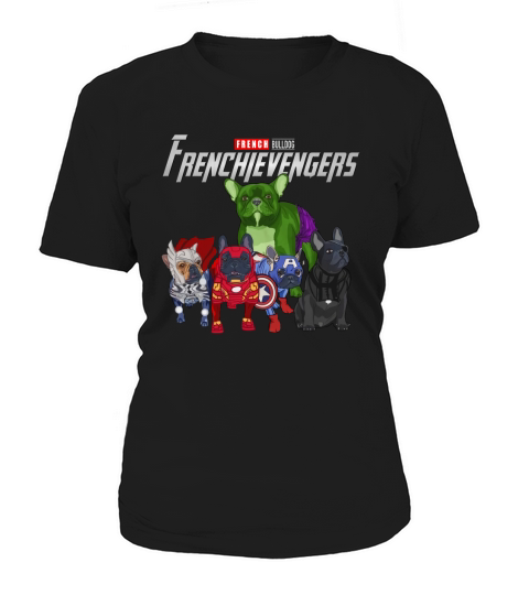 French Bulldog Frenchievengers Lover Happy Veteran Day Armistice United States Armed Forces World War November 11 Veteran Women's T-Shirt