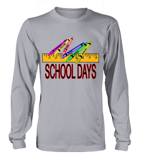School Days Women's Long Sleeve