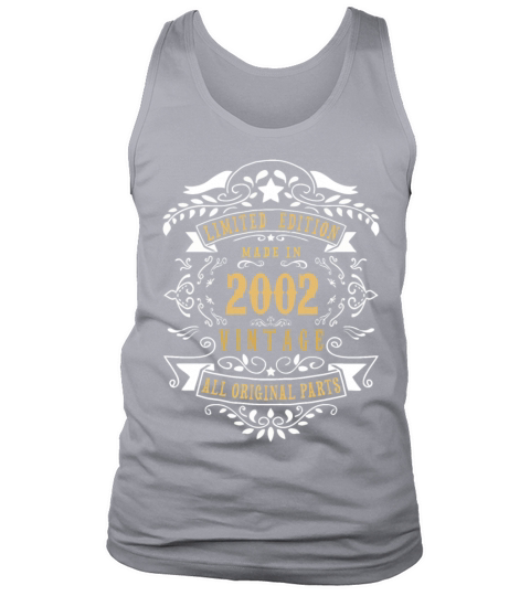 Limited Edition Made In 2002 Vintage Original Men's Tank Top