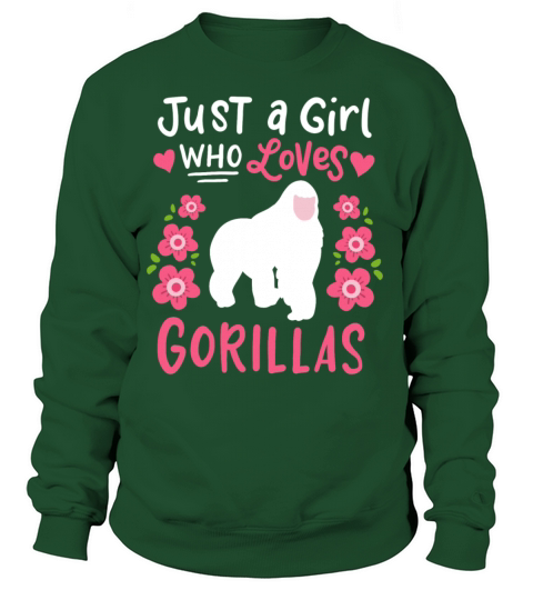 Gorillas Ape Gorilla Lover Women's Sweatshirt