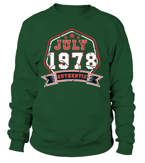 July 1978 Vintage Gift Idea Women's Sweatshirt