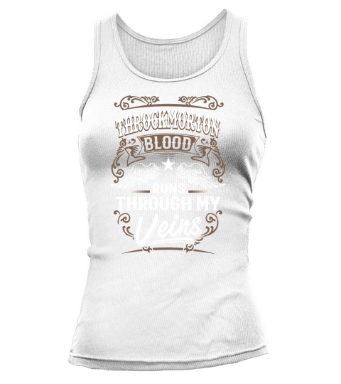 THROCKMORTON Im Not Superhero More Powerful I Am THROCKMORTON name gifts T Shirt Tank top Woman