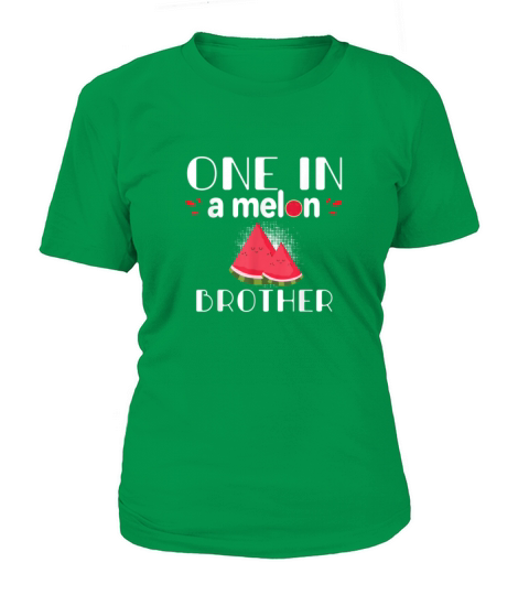 One In A Melon Brother Funny Watermelon Family Women's T-Shirt
