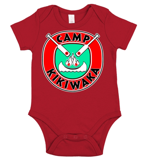 Camping Kikiwaka Short Sleeve Baby One-Piece