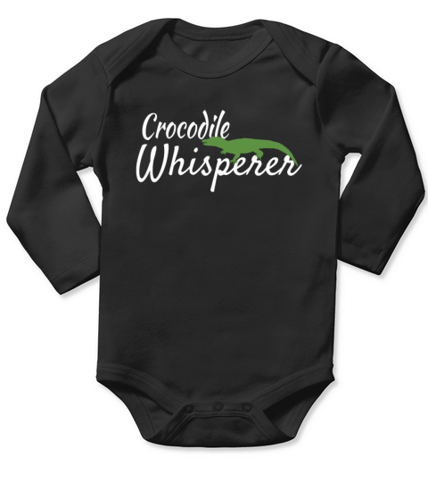 Crocodile Long Sleeve Baby One-Piece