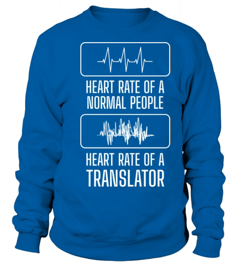 Heart Rate Interpreter Transcriber Gift Women's Sweatshirt