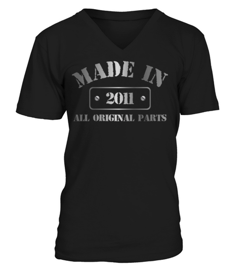 Made in 2011 Men's V-Neck T-shirt