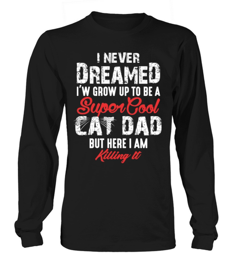 Cat Dad Women's Long Sleeve